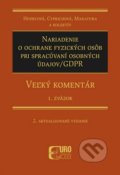 Kniha: Nariadenie o ochrane fyzických osôb pri spracúvaní osobných údajov/GDPR (Anna Cyprichová a Irena Hudecová). Eurokódex, 2020 Kniha: Nariadenie o ochrane fyzických osôb pri spracúvaní osobných údajov/GDPR (Anna Cyprichová a Irena Hudecová). Eurokódex, 2020