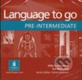 Audiokniha: Language to go - Pre-Intermediate (Gillie Cunningham a Sue Mohamed). Pearson, Longman, 2002 Audiokniha: Language to go - Pre-Intermediate (Gillie Cunningham a Sue Mohamed). Pearson, Longman, 2002