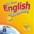 Audiokniha: My First English Adventure 1 (Mady Musiol a Magaly Villarroel). Pearson, Longman, 2005 Audiokniha: My First English Adventure 1 (Mady Musiol a Magaly Villarroel). Pearson, Longman, 2005
