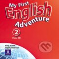 Audiokniha: My First English Adventure 2 (Mady Musiol a Magaly Villarroel). Pearson, Longman, 2005 Audiokniha: My First English Adventure 2 (Mady Musiol a Magaly Villarroel). Pearson, Longman, 2005