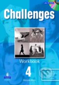Kniha: Challenges 4: Workbook with CD-ROM (Amanda Maris). Pearson, Longman, 2007 Kniha: Challenges 4: Workbook with CD-ROM (Amanda Maris). Pearson, Longman, 2007