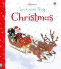 Look and Say Christmas - Felicity Brooks, Jo Litchfield (ilustrátor), Usborne, 2017