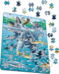 Puzzle: Veľryby a slede FH47 (Larsen). Larsen, 2020 Puzzle: Veľryby a slede FH47 (Larsen). Larsen, 2020