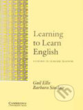 Kniha: Learning to Learn English (Gail Ellis a Barbara Sinclair). Cambridge University Press Kniha: Learning to Learn English (Gail Ellis a Barbara Sinclair). Cambridge University Press