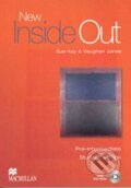 Kniha: New Inside Out - Pre-Intermediate (Sue Kay). MacMillan, 2008 Kniha: New Inside Out - Pre-Intermediate (Sue Kay). MacMillan, 2008