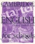 Kniha: Cambridge English for Schools - Starter (Andrew Littlejohn a Diana Hicks). Cambridge University Press, 1997 Kniha: Cambridge English for Schools - Starter (Andrew Littlejohn a Diana Hicks). Cambridge University Press, 1997