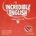 Audiokniha: Incredible English 2 (Sarah Phillips). Oxford University Press, 2007 Audiokniha: Incredible English 2 (Sarah Phillips). Oxford University Press, 2007