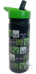 Detská plastová fľaša Minecraft: Logo (). , 2020 Detská plastová fľaša Minecraft: Logo (). , 2020