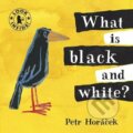 Kniha: What Is Black and White (Petr Horáček). Walker books, 2009 Kniha: What Is Black and White (Petr Horáček). Walker books, 2009