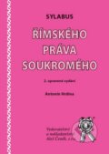 Kniha: Sylabus římského práva soukromého (Antonín Hrdina). Aleš Čeněk, 2010 Kniha: Sylabus římského práva soukromého (Antonín Hrdina). Aleš Čeněk, 2010