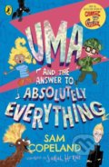 Kniha: Uma and the Answer to Absolutely Everything (Sam Copeland). Puffin Books, 2021 Kniha: Uma and the Answer to Absolutely Everything (Sam Copeland). Puffin Books, 2021