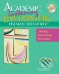 Kniha: Academic Listening Encounters: Human Behavior (Miriam Espeseth). Cambridge University Press, 2004 Kniha: Academic Listening Encounters: Human Behavior (Miriam Espeseth). Cambridge University Press, 2004