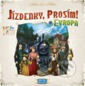 Společenská hra: Jízdenky, prosím - Evropa (Alan R. Moon). ADC BF, 2021 Společenská hra: Jízdenky, prosím - Evropa (Alan R. Moon). ADC BF, 2021