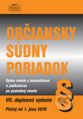 Kniha: Občiansky súdny poriadok (Nová Práca). Nová Práca, 2010 Kniha: Občiansky súdny poriadok (Nová Práca). Nová Práca, 2010