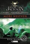 Kniha: Percy Jackson - Moře nestvůr (Rick Riordan). Nakladatelství Fragment, 2010 Kniha: Percy Jackson - Moře nestvůr (Rick Riordan). Nakladatelství Fragment, 2010