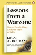 Kniha: Lessons from a Warzone (Louai Al Roumani). Penguin Books, 2021 Kniha: Lessons from a Warzone (Louai Al Roumani). Penguin Books, 2021