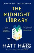 Kniha: The Midnight Library (Matt Haig). Canongate Books, 2021 Kniha: The Midnight Library (Matt Haig). Canongate Books, 2021