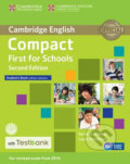 Kniha: Compact First for Schools Student´s Book without Answers with CD-ROM with Testbank (Barbara Thomas). Cambridge University Press, 2015 Kniha: Compact First for Schools Student´s Book without Answers with CD-ROM with Testbank (Barbara Thomas). Cambridge University Press, 2015