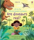 Kniha: Are Dinosaurs Real? (Katie Daynes). Usborne, 2021 Kniha: Are Dinosaurs Real? (Katie Daynes). Usborne, 2021