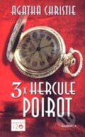 3 x Hercule Poirot - Agatha Christie, Knižní klub, 2010