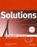 Kniha: Solutions - Pre-Intermediate - Pracovný zošit (Paul A. Davies a Tim Falla). Oxford University Press, 2008 Kniha: Solutions - Pre-Intermediate - Pracovný zošit (Paul A. Davies a Tim Falla). Oxford University Press, 2008