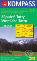 Kniha: Západné Tatry 1:25 000 (Kompass). Kompass Kniha: Západné Tatry 1:25 000 (Kompass). Kompass
