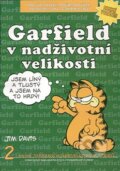 Kniha: Garfield 2: V nadživotní velikosti (Jim Davis). Crew, 2010 Kniha: Garfield 2: V nadživotní velikosti (Jim Davis). Crew, 2010
