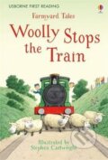 Kniha: Woolly Stops the Train (Heather Amery). Usborne, 2016 Kniha: Woolly Stops the Train (Heather Amery). Usborne, 2016