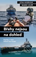 Kniha: Břehy nejsou na dohled (Jitka Kosíková a Marek Uhlíř). Universum, 2021 Kniha: Břehy nejsou na dohled (Jitka Kosíková a Marek Uhlíř). Universum, 2021