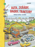 Kniha: Auta, jeřáby, bagry, traktory (Junior). Junior, 2021 Kniha: Auta, jeřáby, bagry, traktory (Junior). Junior, 2021