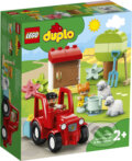 Společenská hra: LEGO® DUPLO® Town 10950 Traktor a zvieratká z farmy (LEGO). LEGO, 2021 Společenská hra: LEGO® DUPLO® Town 10950 Traktor a zvieratká z farmy (LEGO). LEGO, 2021