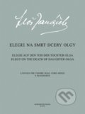 Kniha: Elegie na smrt dcery Olgy (Leoš Janáček). Bärenreiter Praha, 2021 Kniha: Elegie na smrt dcery Olgy (Leoš Janáček). Bärenreiter Praha, 2021