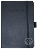 Notebook CONCEPTUM hardcover čierny A4 štvorček, Sigel