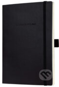 Notebook CONCEPTUM softcover čierny 18,7 x 27 cm linka, Sigel