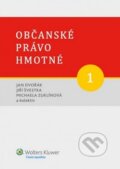 Kniha: Občanské právo hmotné 1 (Jan Dvořák, Jiří Švestka a Michaela Zuklínová). Wolters Kluwer ČR, 2013 Kniha: Občanské právo hmotné 1 (Jan Dvořák, Jiří Švestka a Michaela Zuklínová). Wolters Kluwer ČR, 2013
