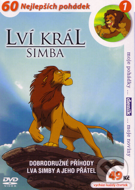 Film: Lví král - Simba 1 (Hollywood) (DVD). Hollywood Film: Lví král - Simba 1 (Hollywood) (DVD). Hollywood
