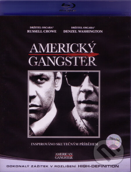 Film: Americký gangster (Ridley Scott) (Blu-ray). Bonton Film, 2007 Film: Americký gangster (Ridley Scott) (Blu-ray). Bonton Film, 2007