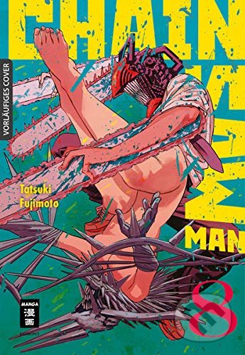 Kniha: Chainsaw Man 8 (DE) (Tatsuki Fujimoto). Egmont Books, 2021 Kniha: Chainsaw Man 8 (DE) (Tatsuki Fujimoto). Egmont Books, 2021