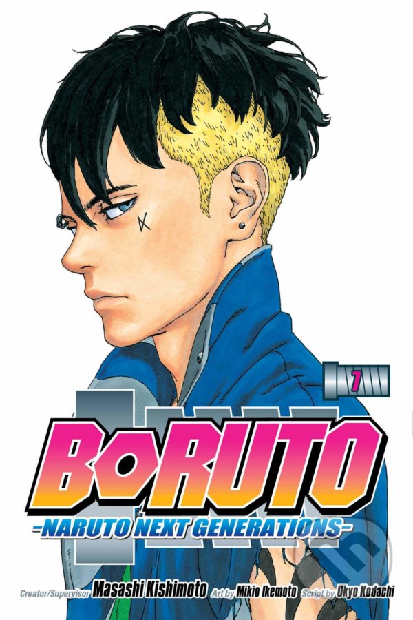 Kniha: Boruto 7 (Masashi Kishimoto a Ukyo Kodachi). Viz Media, 2019 Kniha: Boruto 7 (Masashi Kishimoto a Ukyo Kodachi). Viz Media, 2019
