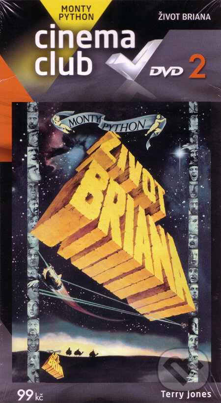 Film: Monty Python: Život Briana (Terry Jones) (DVD). Bonton Film, 1979 Film: Monty Python: Život Briana (Terry Jones) (DVD). Bonton Film, 1979