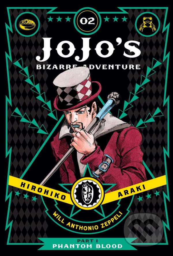 Kniha: JoJo's Bizarre Adventure (Volume 2) (Hirohiko Araki). Viz Media, 2015 Kniha: JoJo's Bizarre Adventure (Volume 2) (Hirohiko Araki). Viz Media, 2015