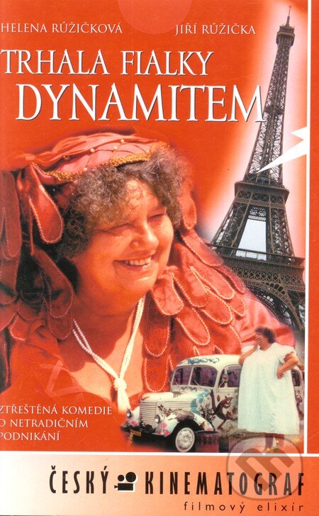 Film: Trhala fialky dynamitem (Milan Růžička) (DVD). Hollywood, 1992 Film: Trhala fialky dynamitem (Milan Růžička) (DVD). Hollywood, 1992