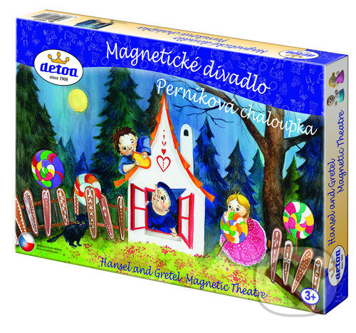 Společenská hra: Magnetické divadlo - Perníková chaloupka (DETOA). DETOA, 2020 Společenská hra: Magnetické divadlo - Perníková chaloupka (DETOA). DETOA, 2020
