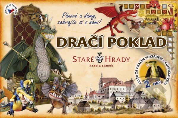 Společenská hra: Dačí poklad (Staré Hrady). Staré Hrady, 2017 Společenská hra: Dačí poklad (Staré Hrady). Staré Hrady, 2017