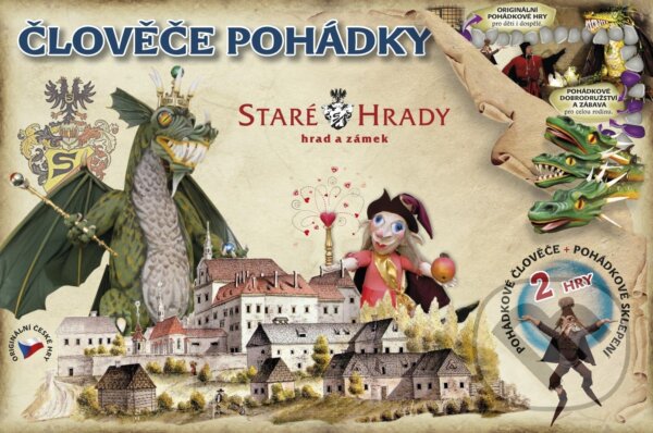 Společenská hra: Člověče pohádky (Staré Hrady). Staré Hrady, 2017 Společenská hra: Člověče pohádky (Staré Hrady). Staré Hrady, 2017
