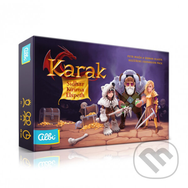 Společenská hra: Karak - Sidhar, Kirima & Elspeth (Albi). Albi, 2021 Společenská hra: Karak - Sidhar, Kirima & Elspeth (Albi). Albi, 2021
