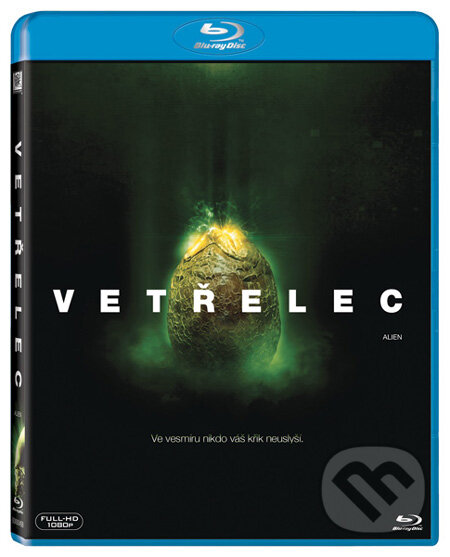 Film: Vetřelec (Ridley Scott) (Blu-ray). Bonton Film, 1979 Film: Vetřelec (Ridley Scott) (Blu-ray). Bonton Film, 1979