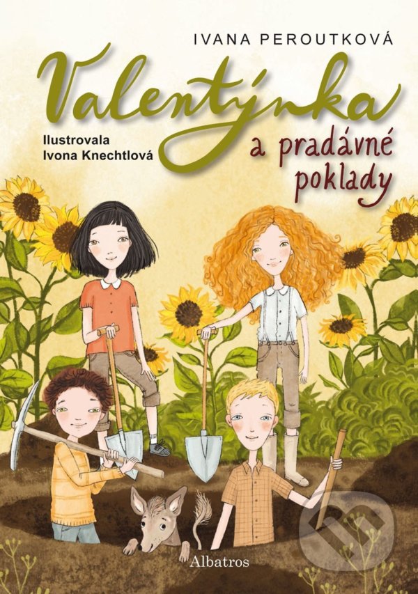 Kniha: Valentýnka a pradávné poklady (Ivana Peroutková). Albatros CZ, 2021 Kniha: Valentýnka a pradávné poklady (Ivana Peroutková). Albatros CZ, 2021