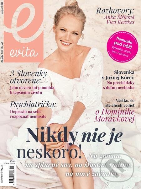 E-kniha: E-Evita magazín 08/2021 (MAFRA Slovakia). MAFRA Slovakia E-kniha: E-Evita magazín 08/2021 (MAFRA Slovakia). MAFRA Slovakia