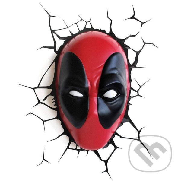 3D dekoratívna lampa Marvel: Deadpool (Deadpool). Deadpool, 2021 3D dekoratívna lampa Marvel: Deadpool (Deadpool). Deadpool, 2021